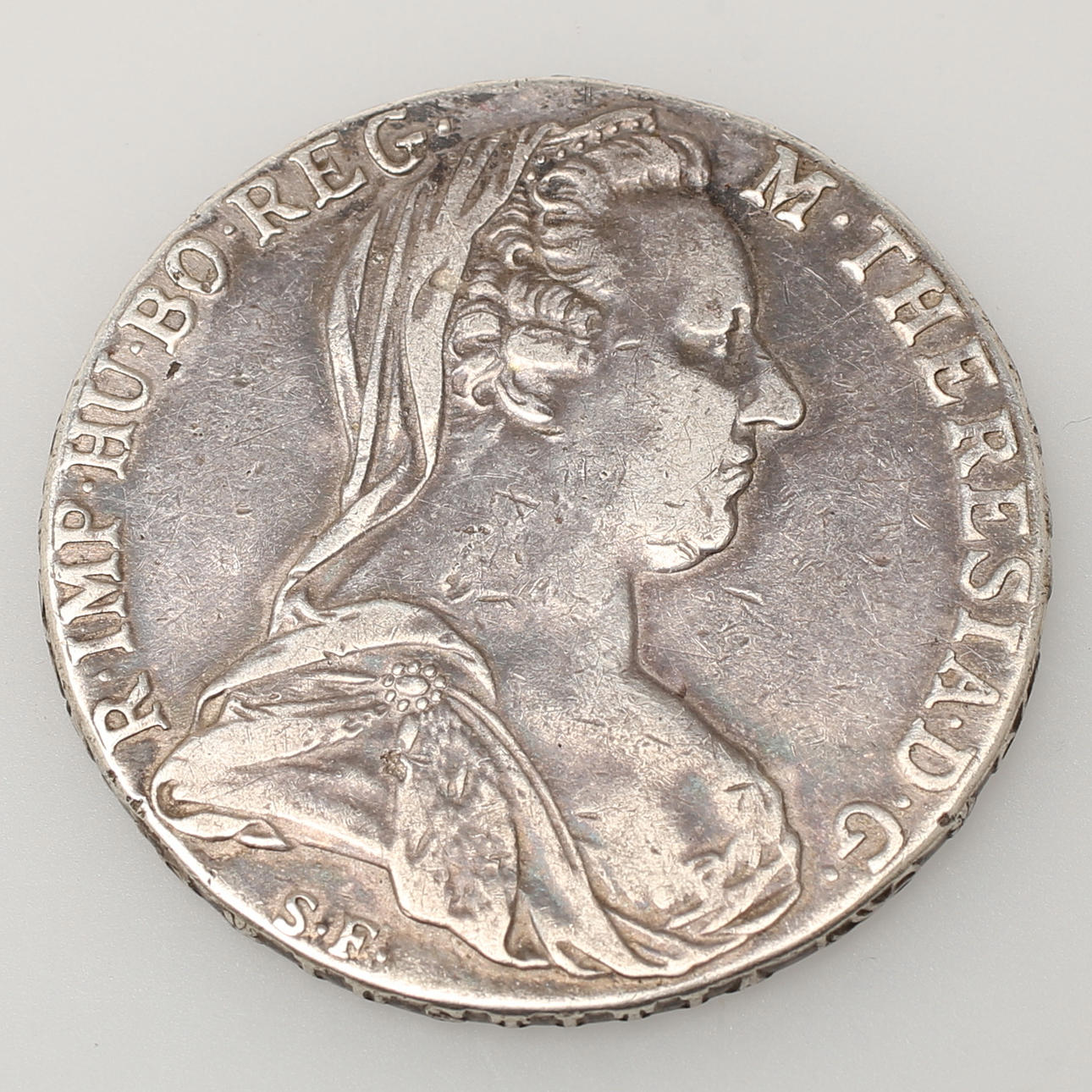 COIN, marked 1780, AVST.DUX.