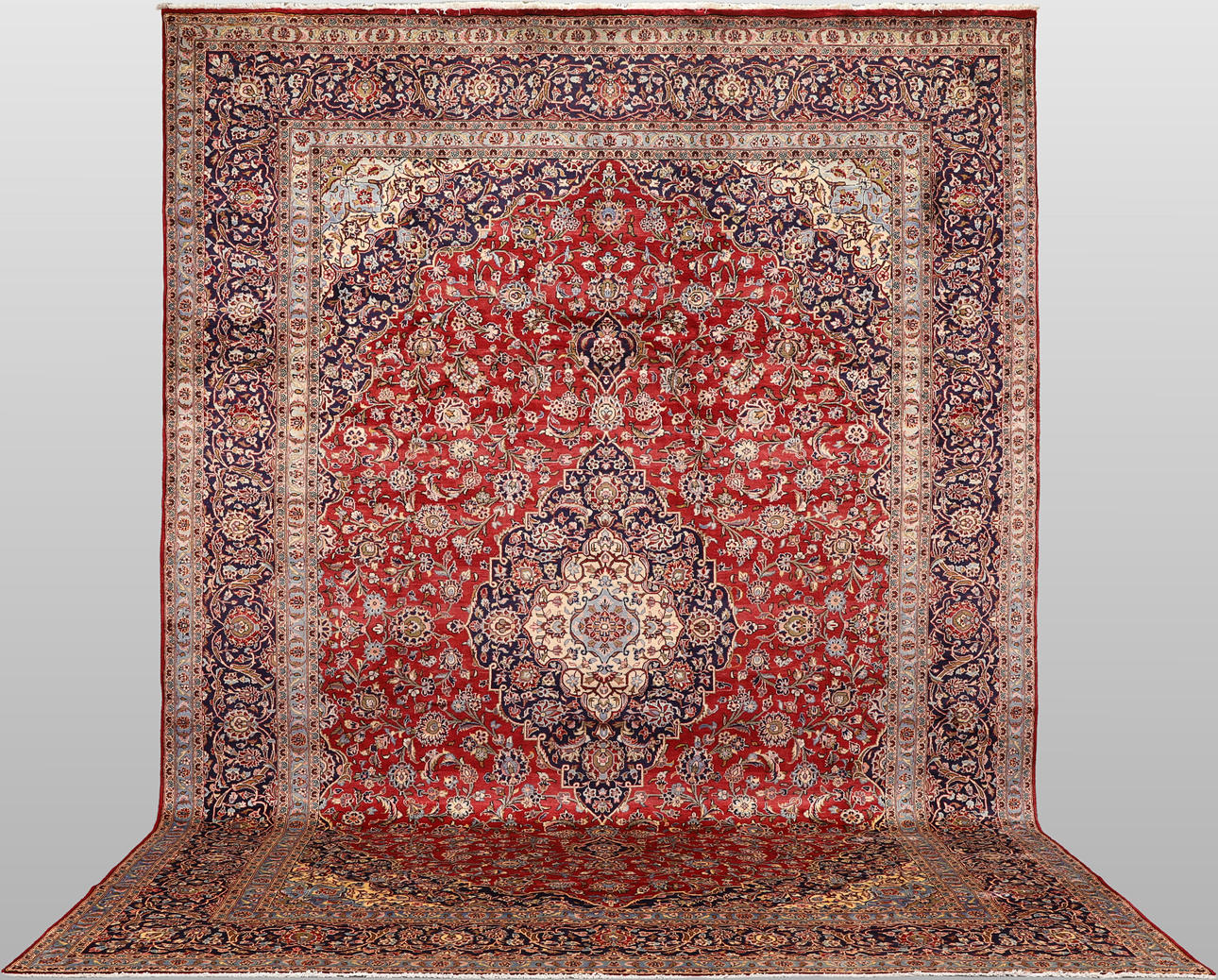ORIENTMATTA. Keshan, 462 x 285 cm.