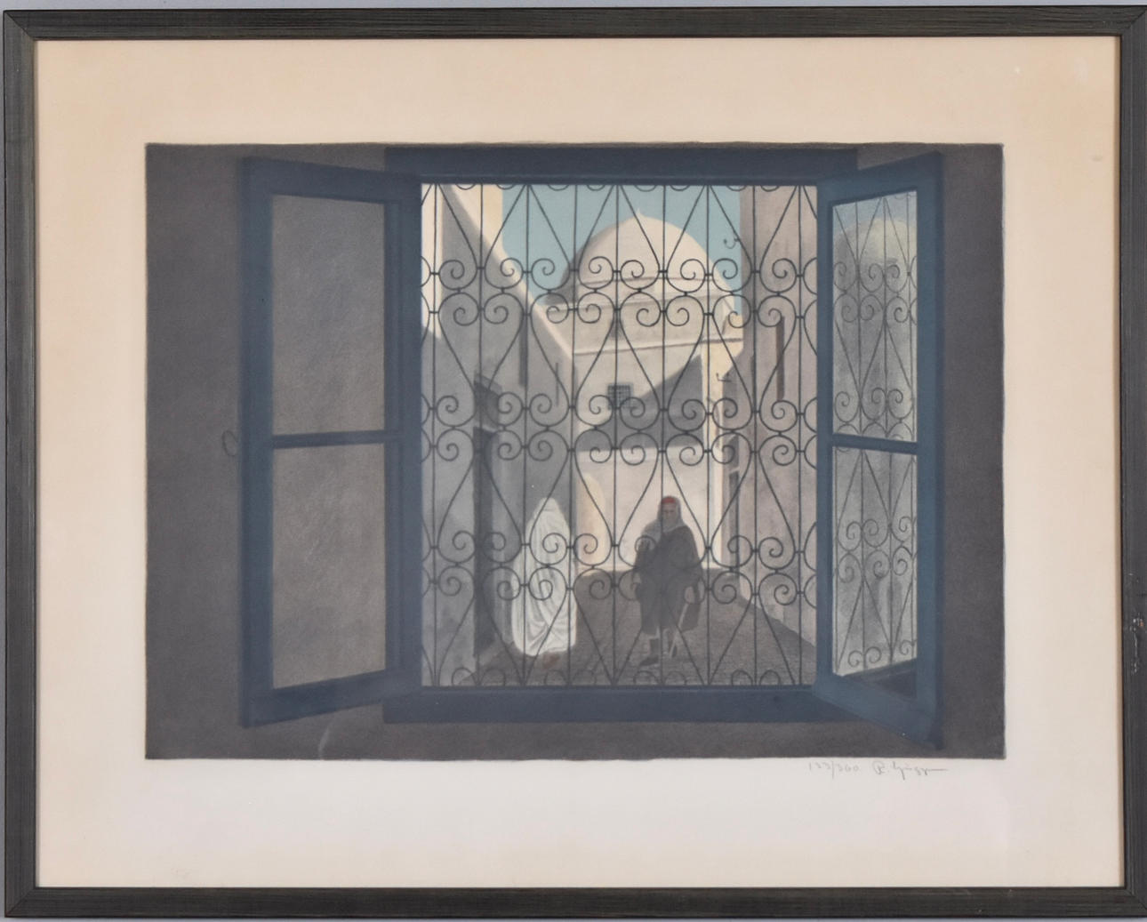 REINHOLD LJUNGGREN. Colour lithograph.