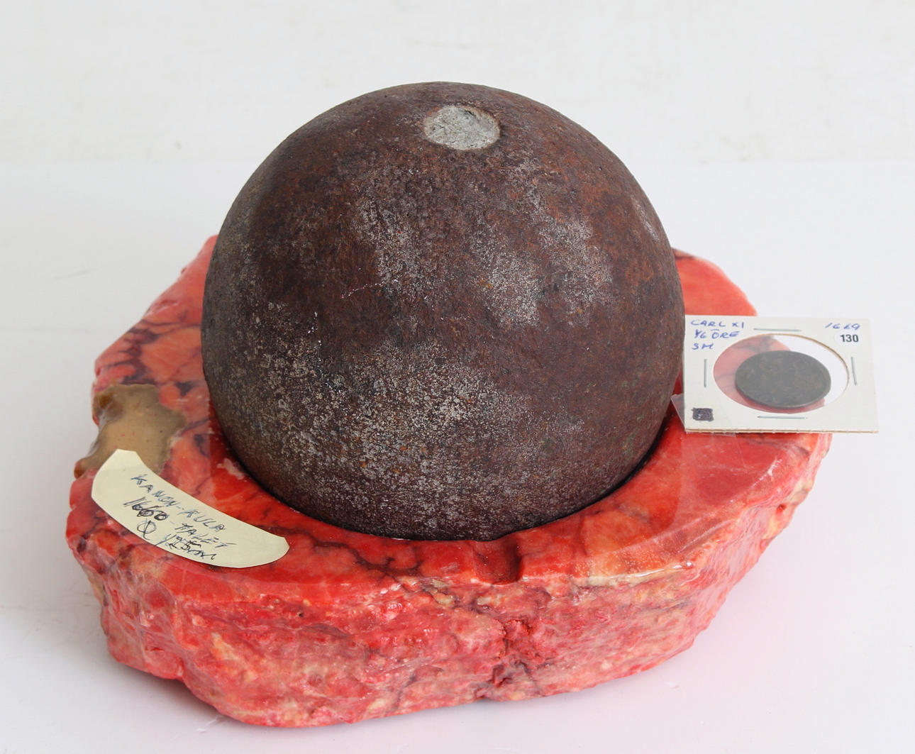 KANONKULA, 12-pundare, 1660-talet.