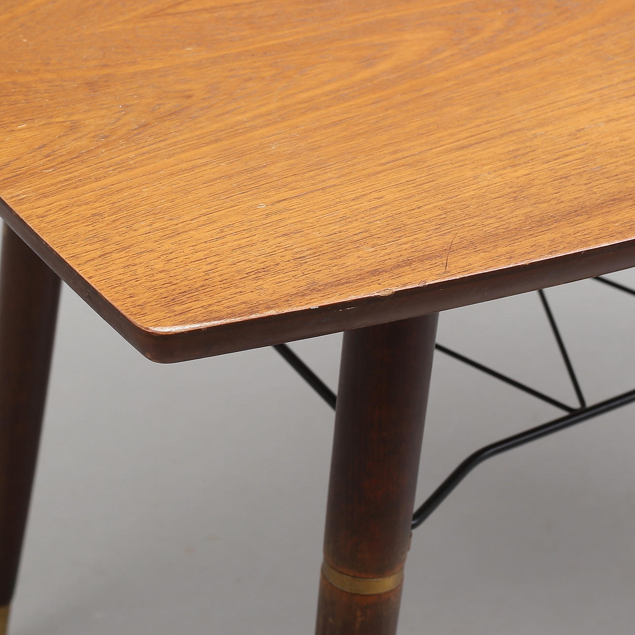 COFFEE TABLE, with magazine shelf in string model, 1950s/60s. Furniture ...