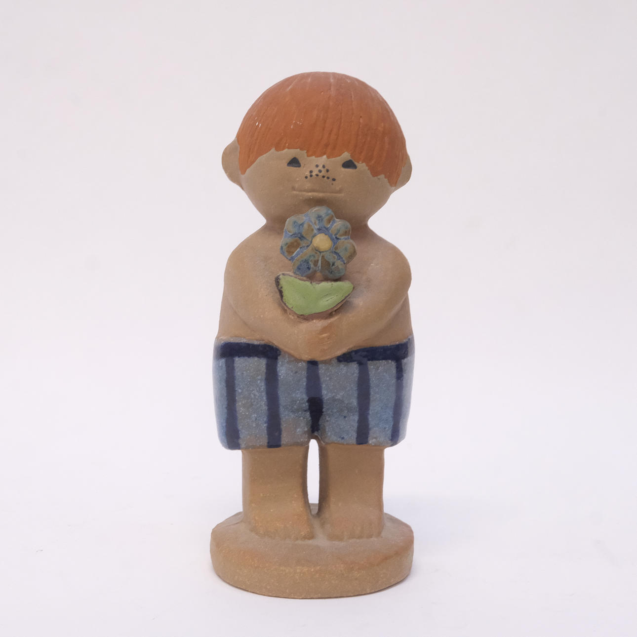 LISA LARSON. FIGURIN, STORA ADAM, GUSTAVSBERG.