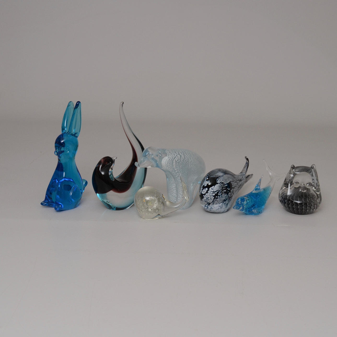 KONSTGLAS, figuriner, FM Ronneby.