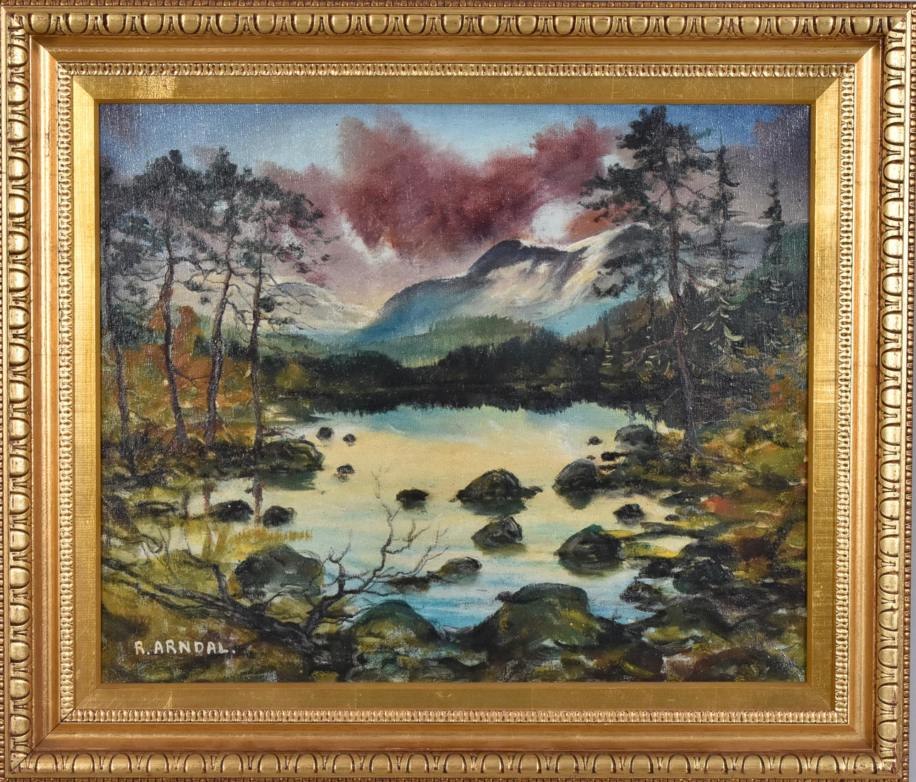 RICK ARNDAL. Olja på duk.