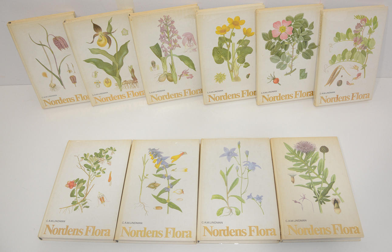 Nordens Flora 1-10.