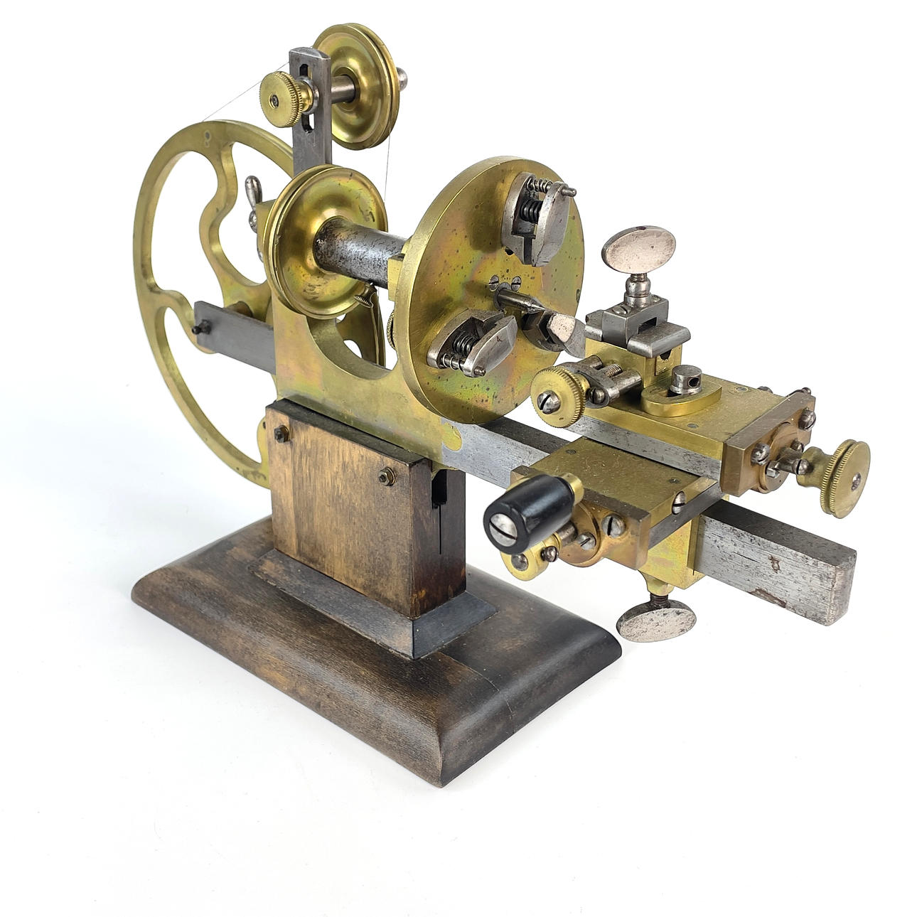WATCHMAKER'S LATHE, 19th/20th century.