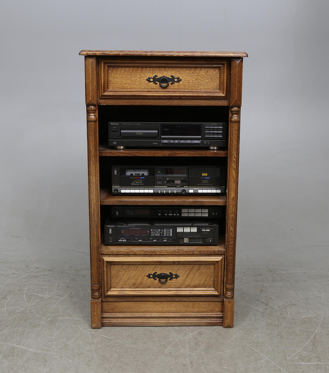 STEREORACK med STEREO, 5 delar, Technics.