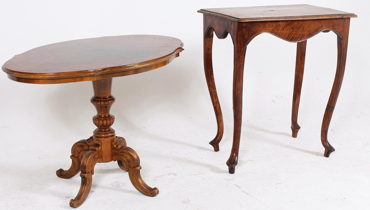 BORD, 2 st, 1900-talets första hälft.