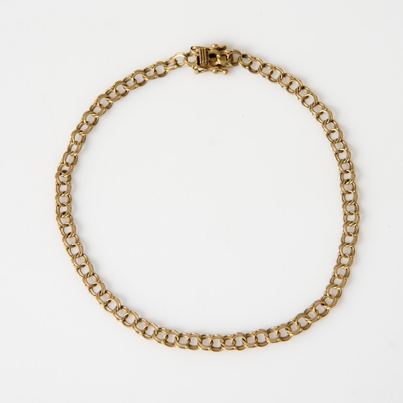 ARMBAND, bissmark, 18K guld.