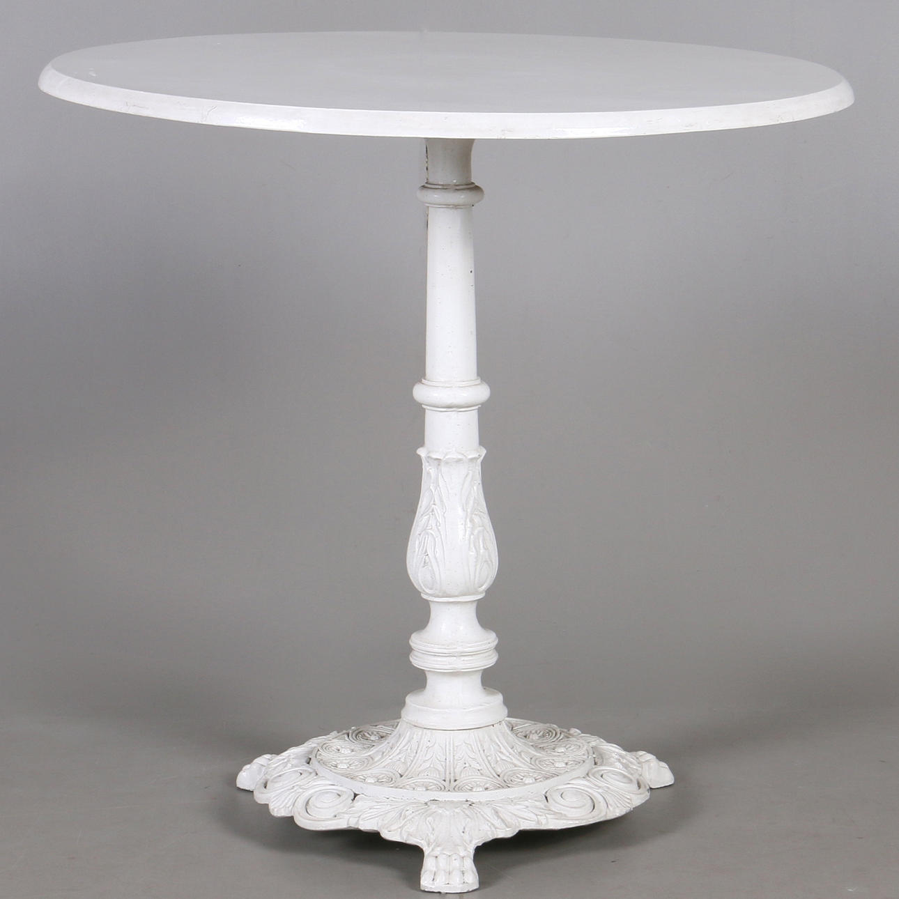 TRÄDGÅRDSBORD, aluminium, 1900-talets första hälft.