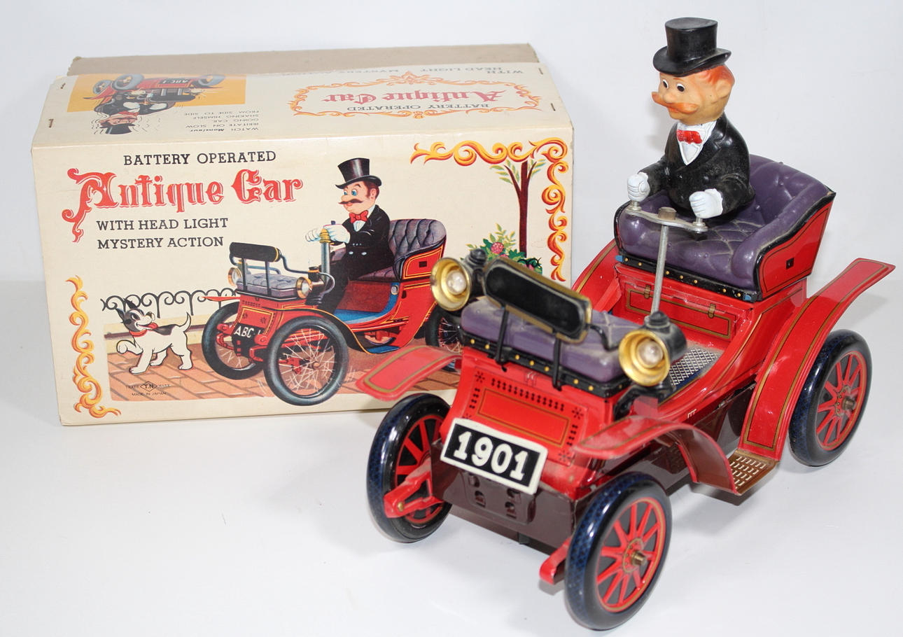 LEKSAKSBIL, plåt, 1960-talet, Showa, Japan.