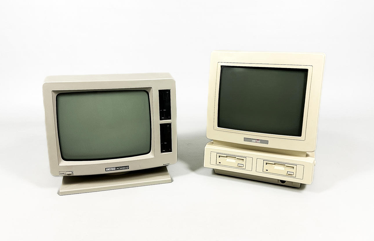 DATORER, 2 st, Amstrad PCW 9512 & 8512.