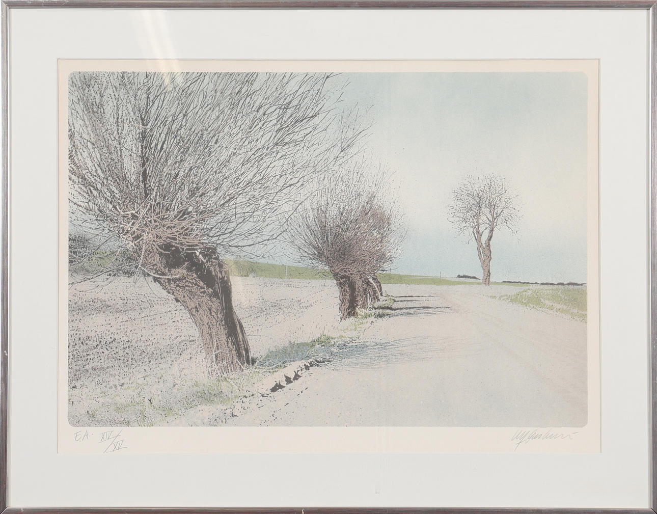 ULF ONSBERG. LITHOGRAPH signed and numbered EA XIV/XV.