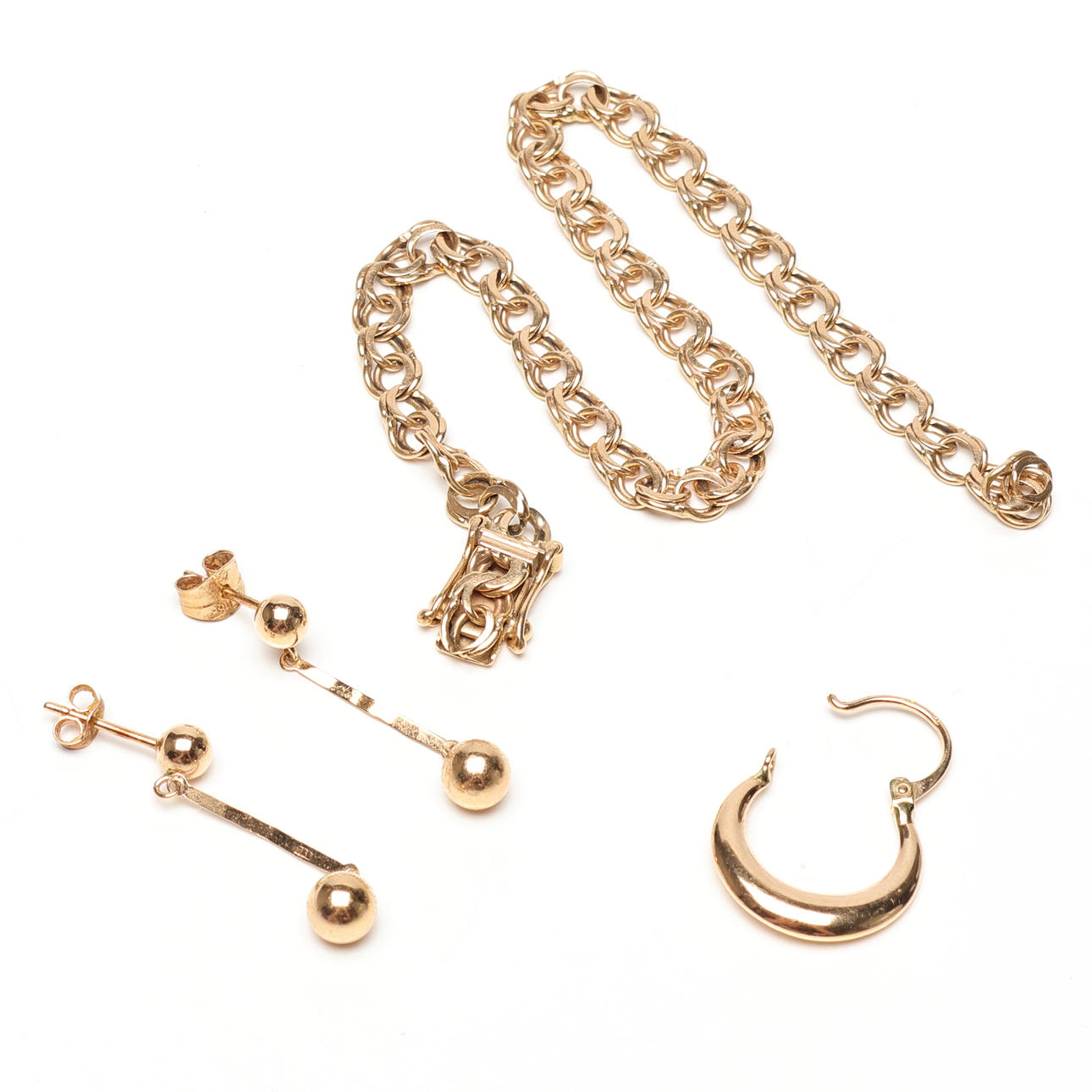 SKROT, guld, 18k, ca 8,4 gram.