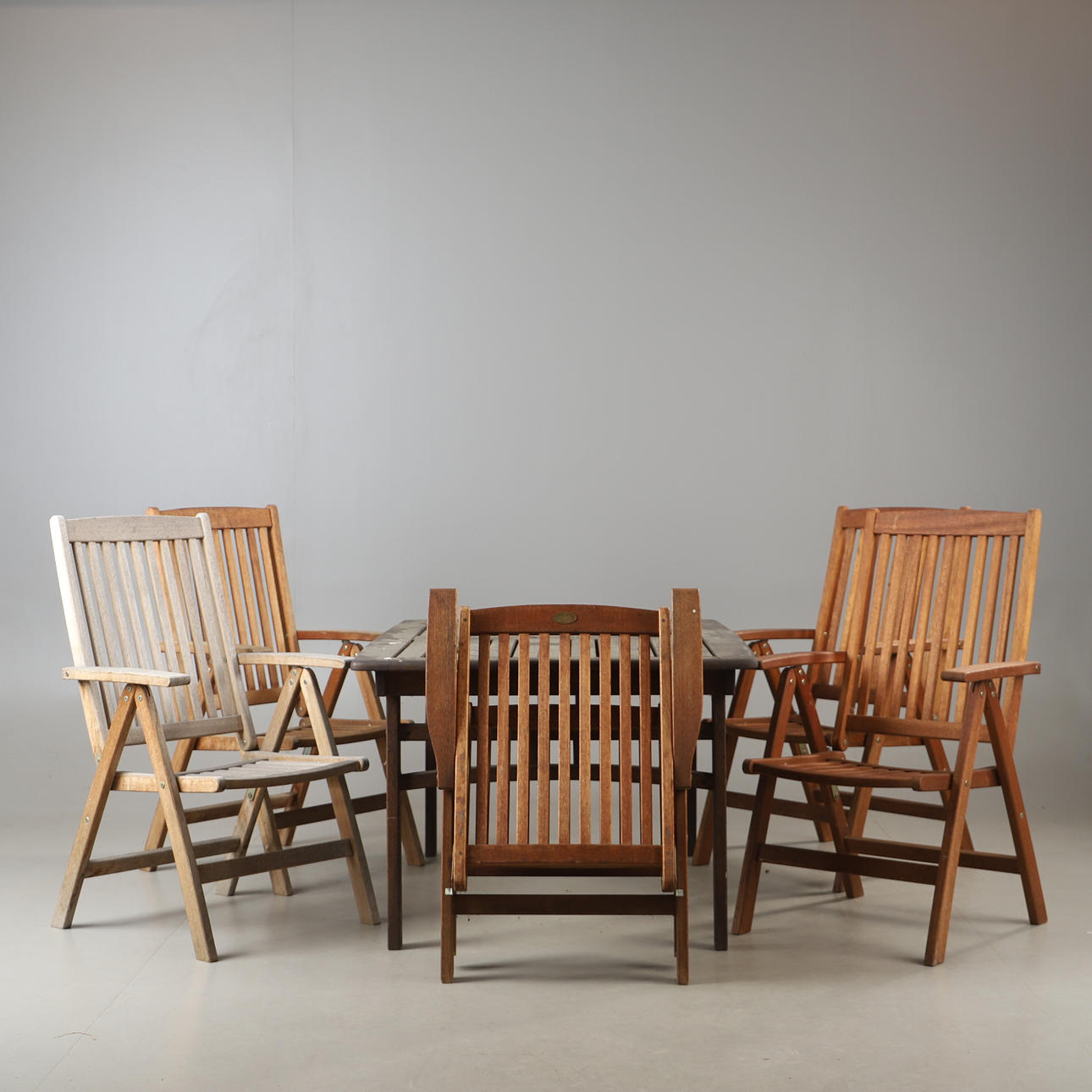 HAVEMØBLER, 6 dele, teak, Da'core.