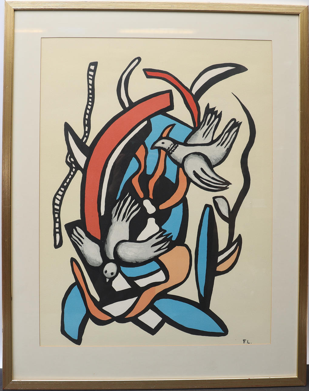 FERNAND LÉGER. efter, grafiskt blad.