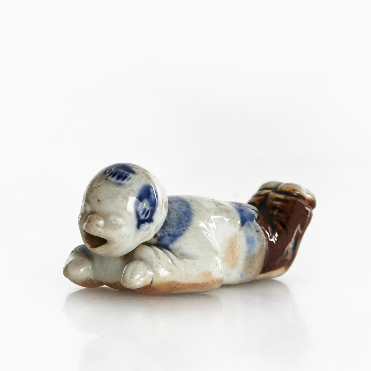 NETSUKE, Japan, Meiji, porslin.