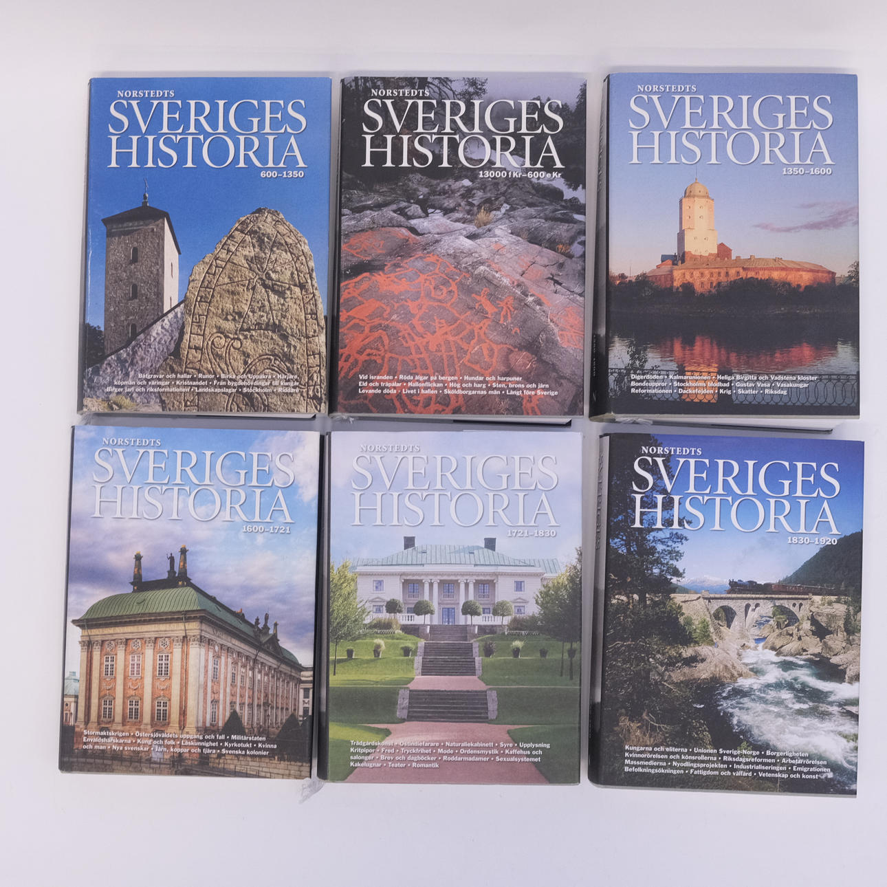 SVERIGES HISTORIA 6 DELAR.