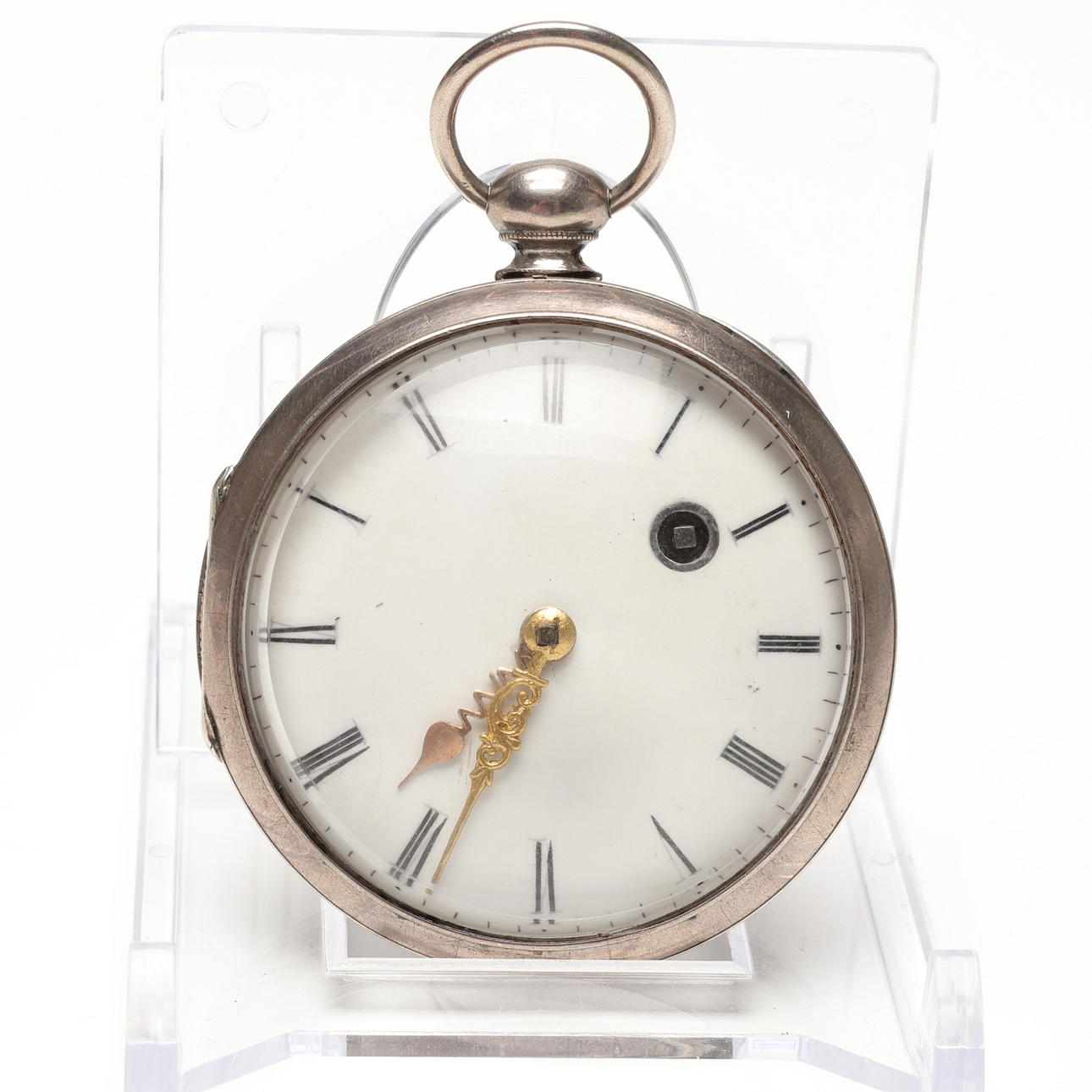 FICKUR, spindelur, 1800-tal.
