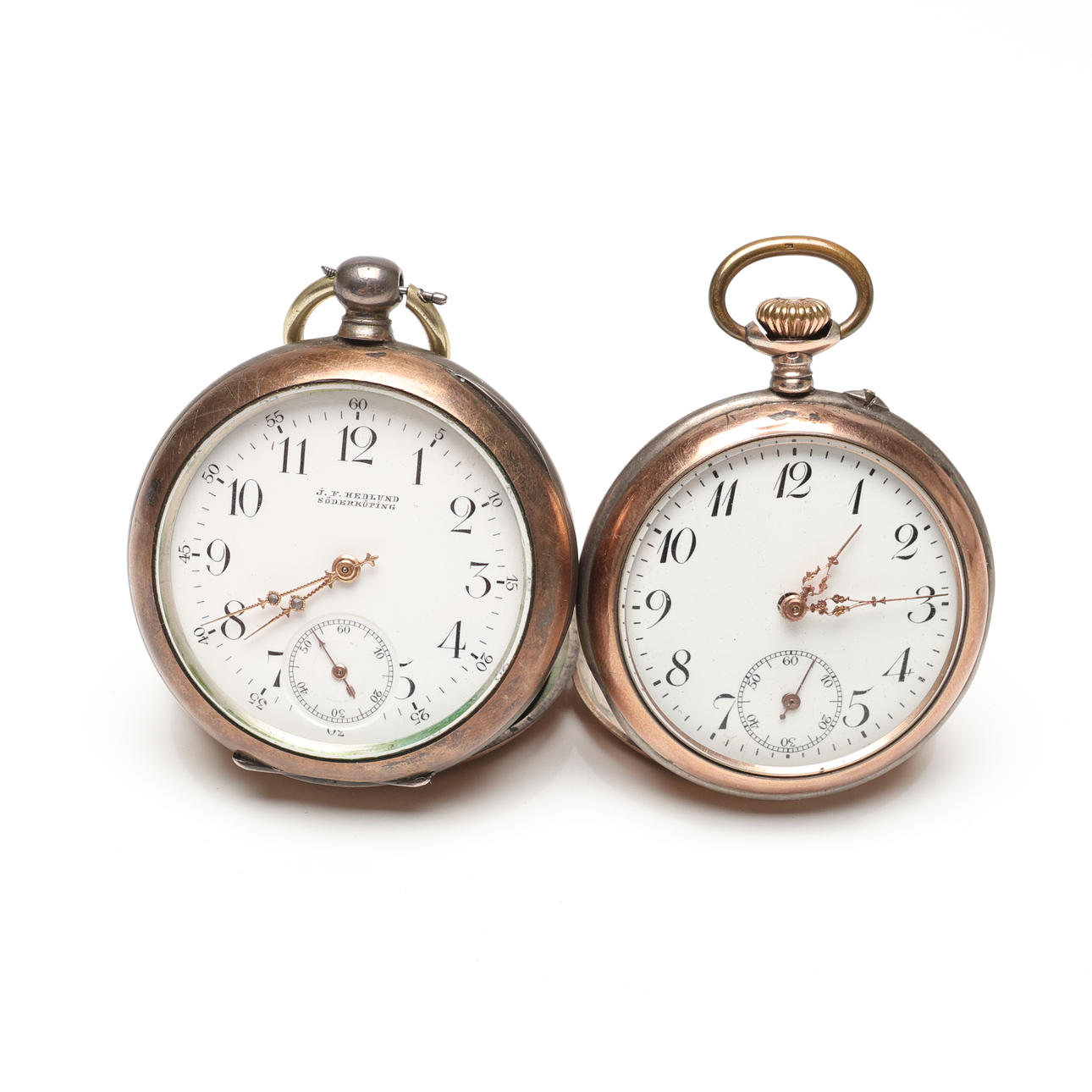 FICKUR, 2 st, silver, bl.a. Bikupan.