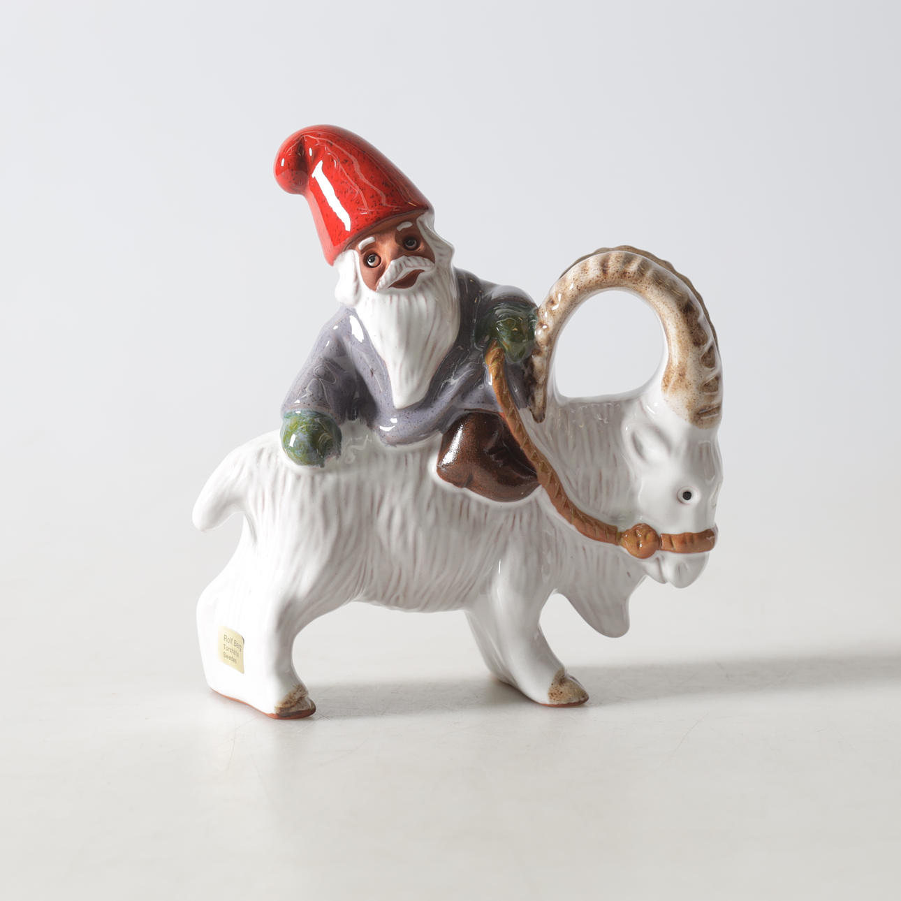 ROLF BERG. Figurin, keramik, Torshälla.