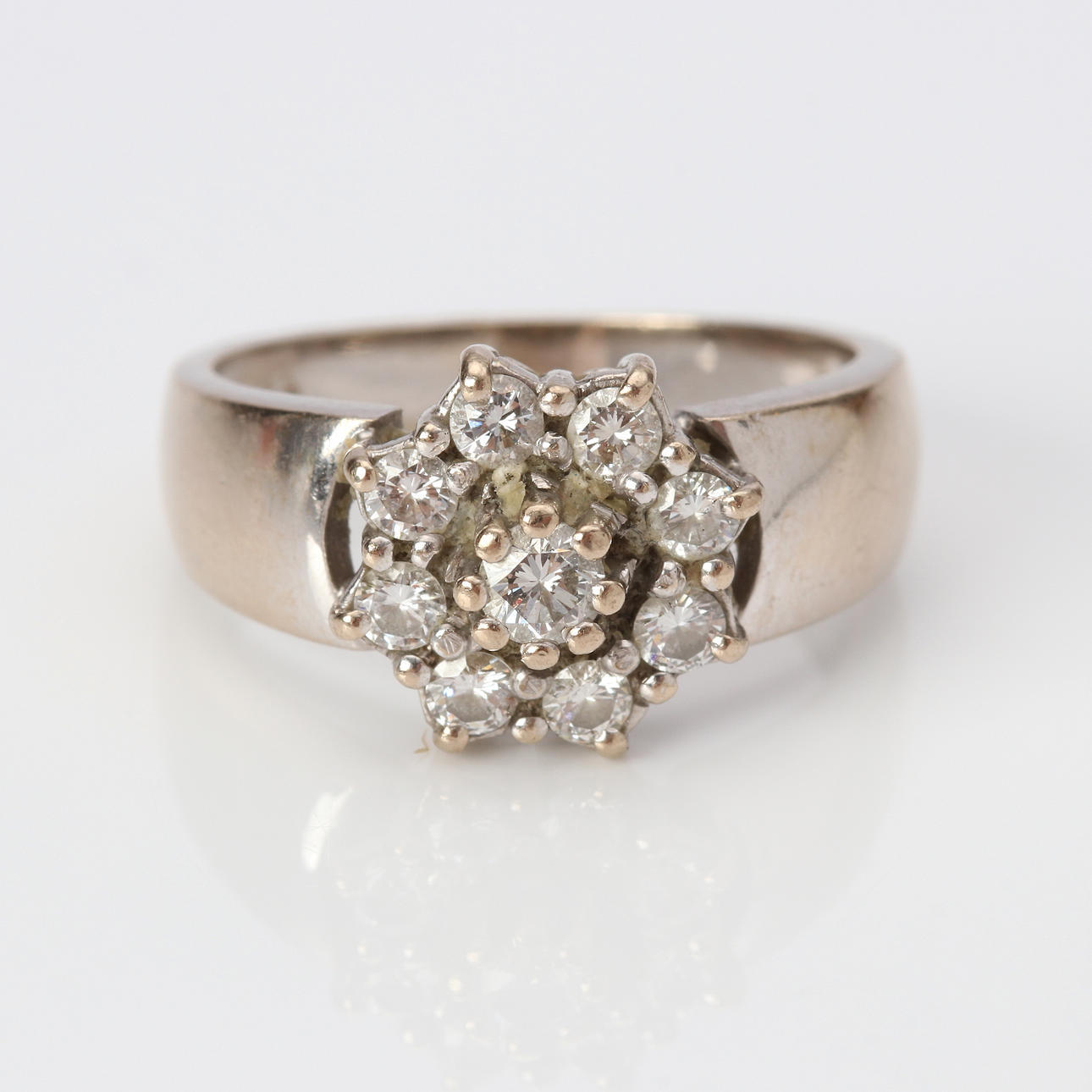 DIAMANTRING 18K ca 0,75 ct.