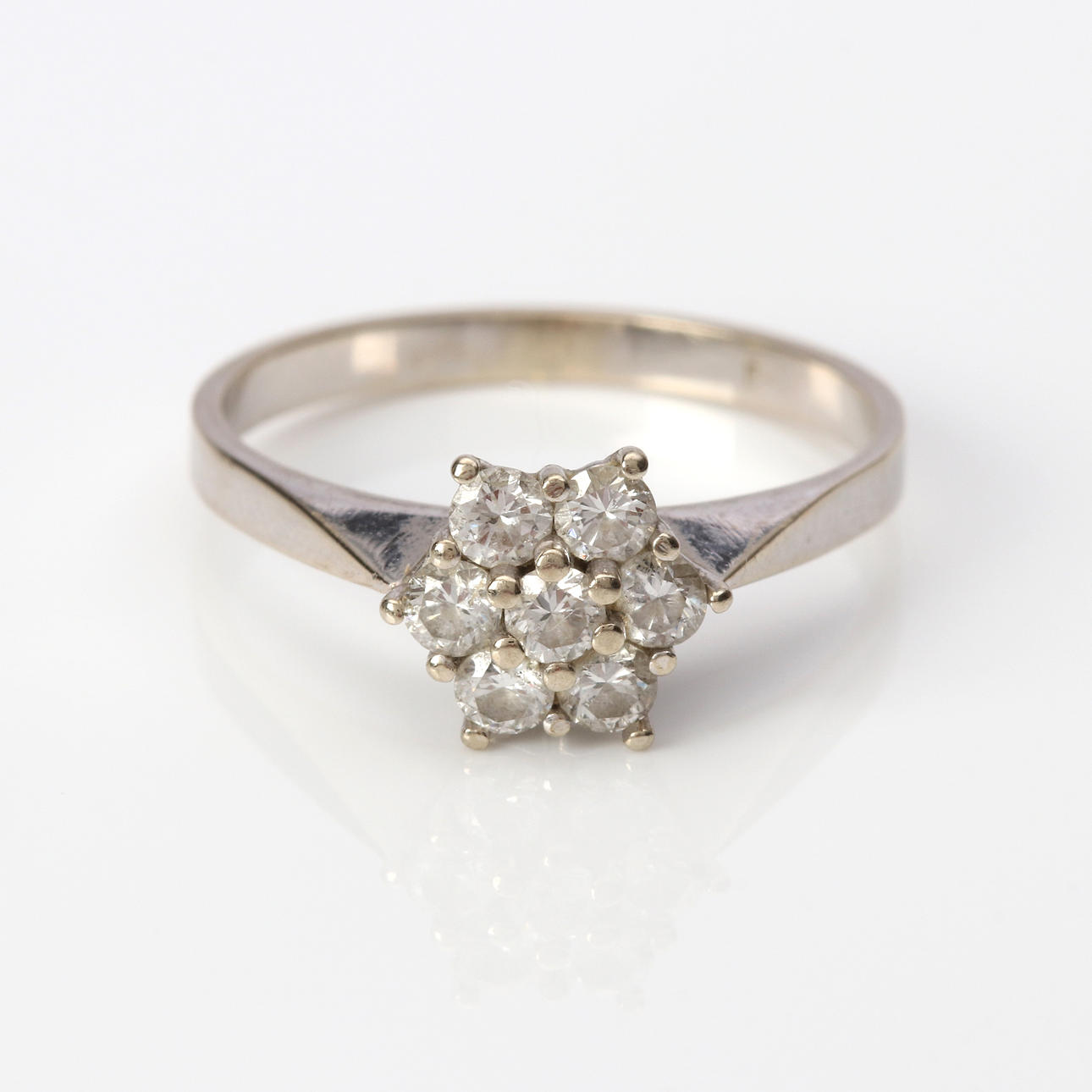 DIAMANTRING 18K, 2,7 g.