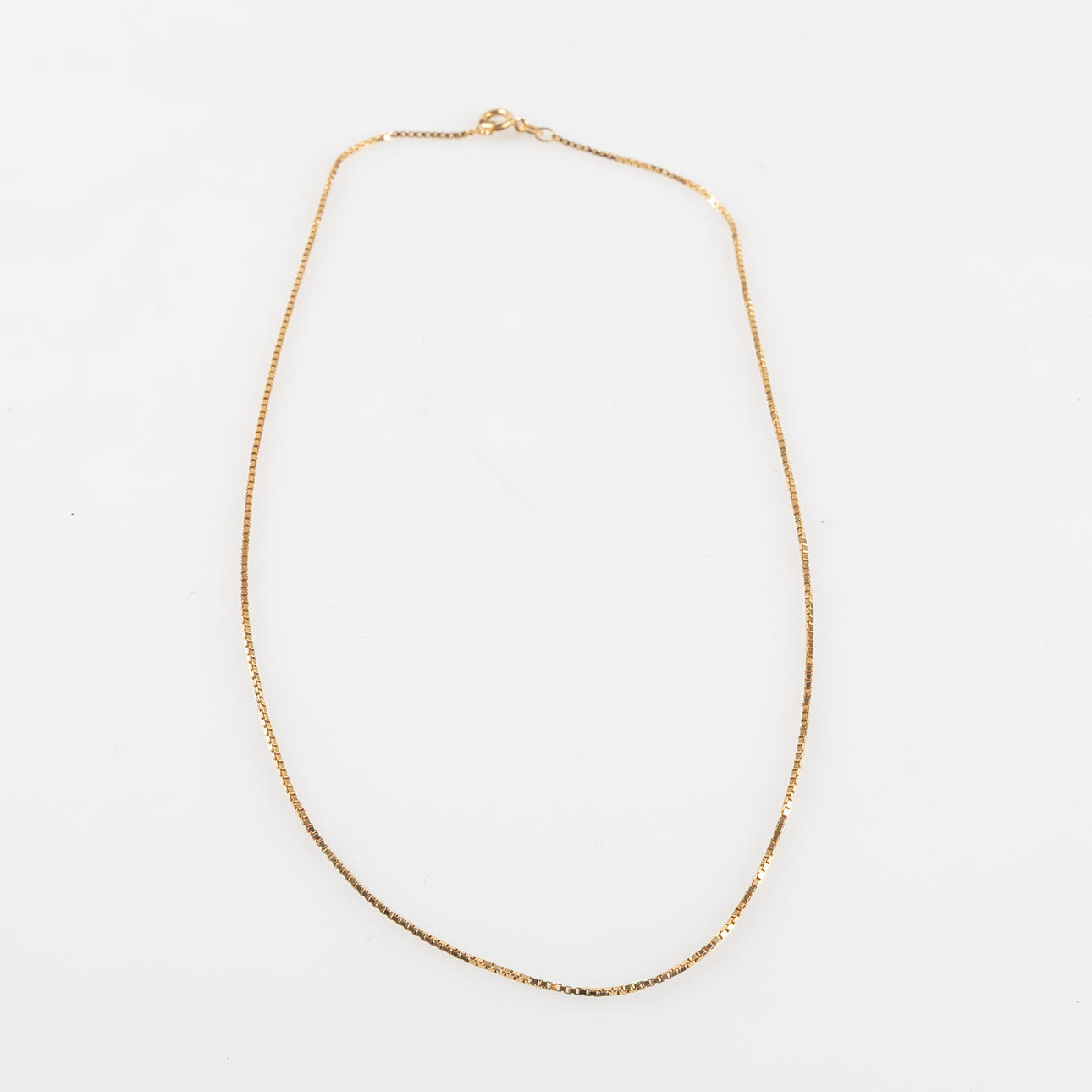 HALSKEDJA, 18K guld.