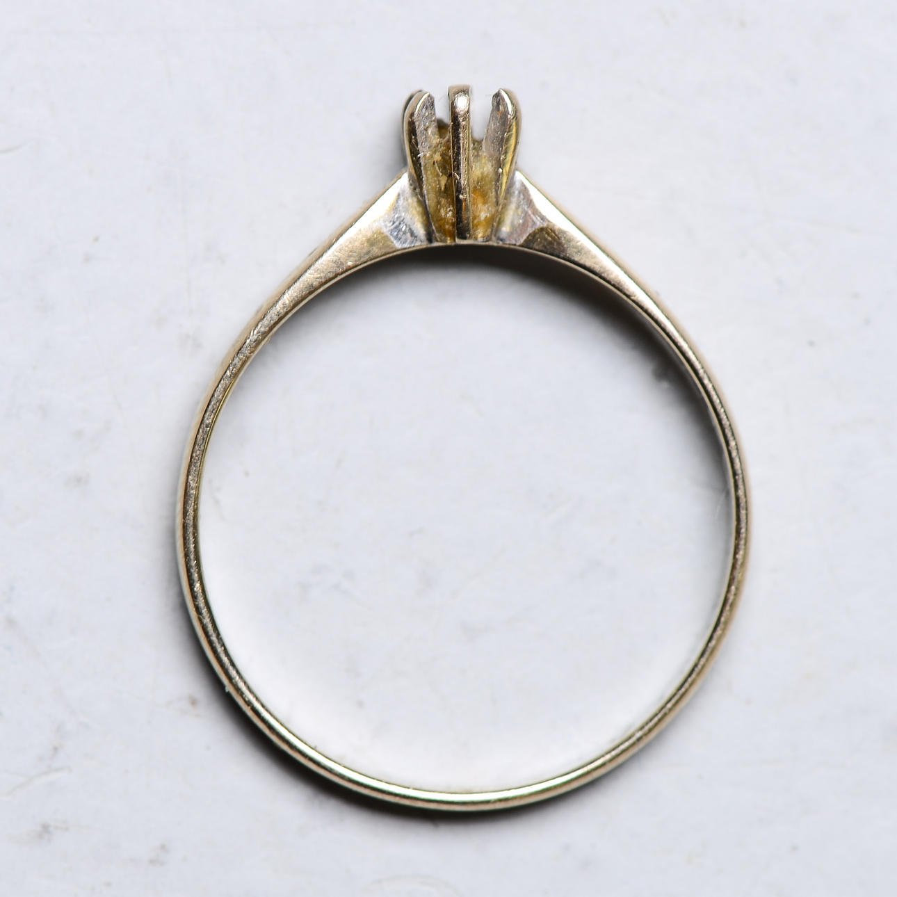 RING, 18K vitguld.
