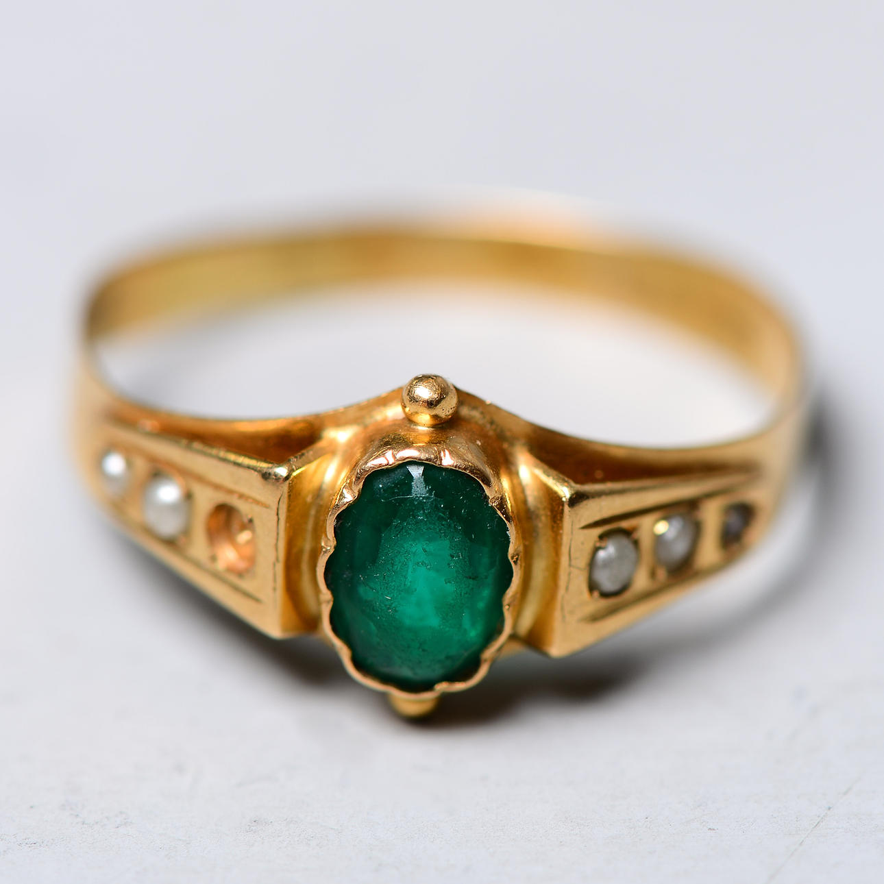 RING, 18K guld.