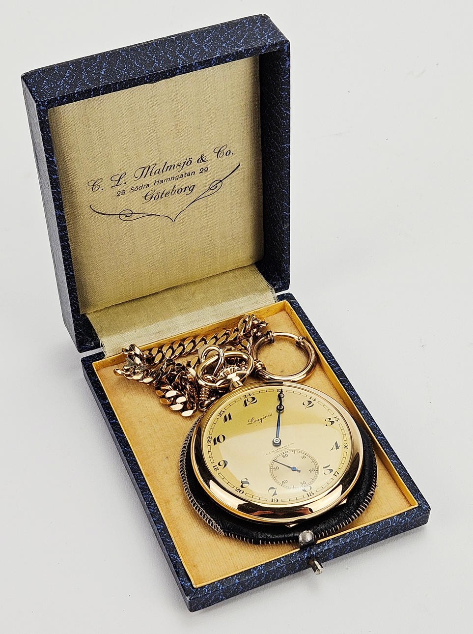 FICKUR, förgyllt, Longines.
