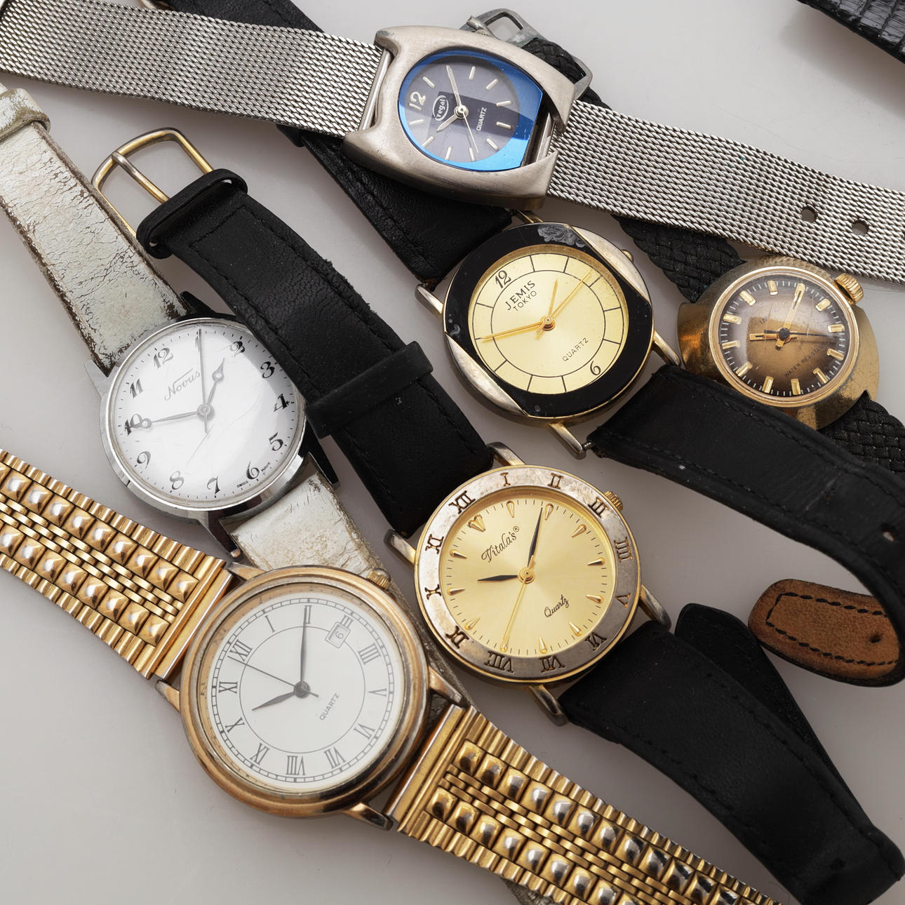 WRISTWATCHES, 6 pcs.