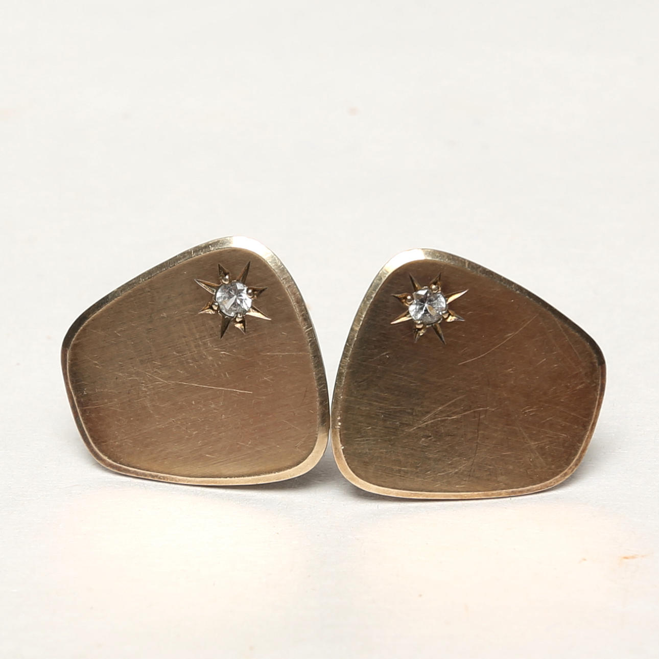 MANSCHETTKNAPPAR, 1 par, silver.