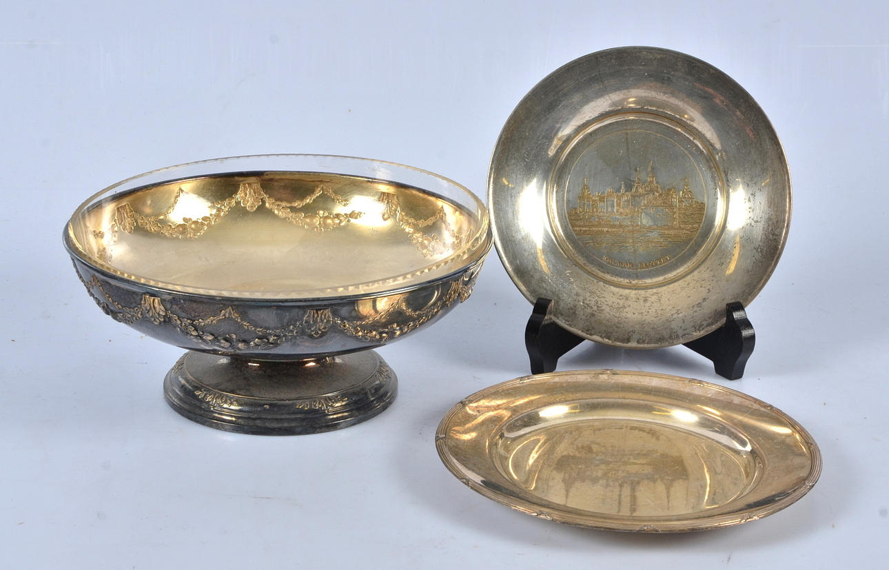 NYSILVERFÖREMÅL, 3 delar.