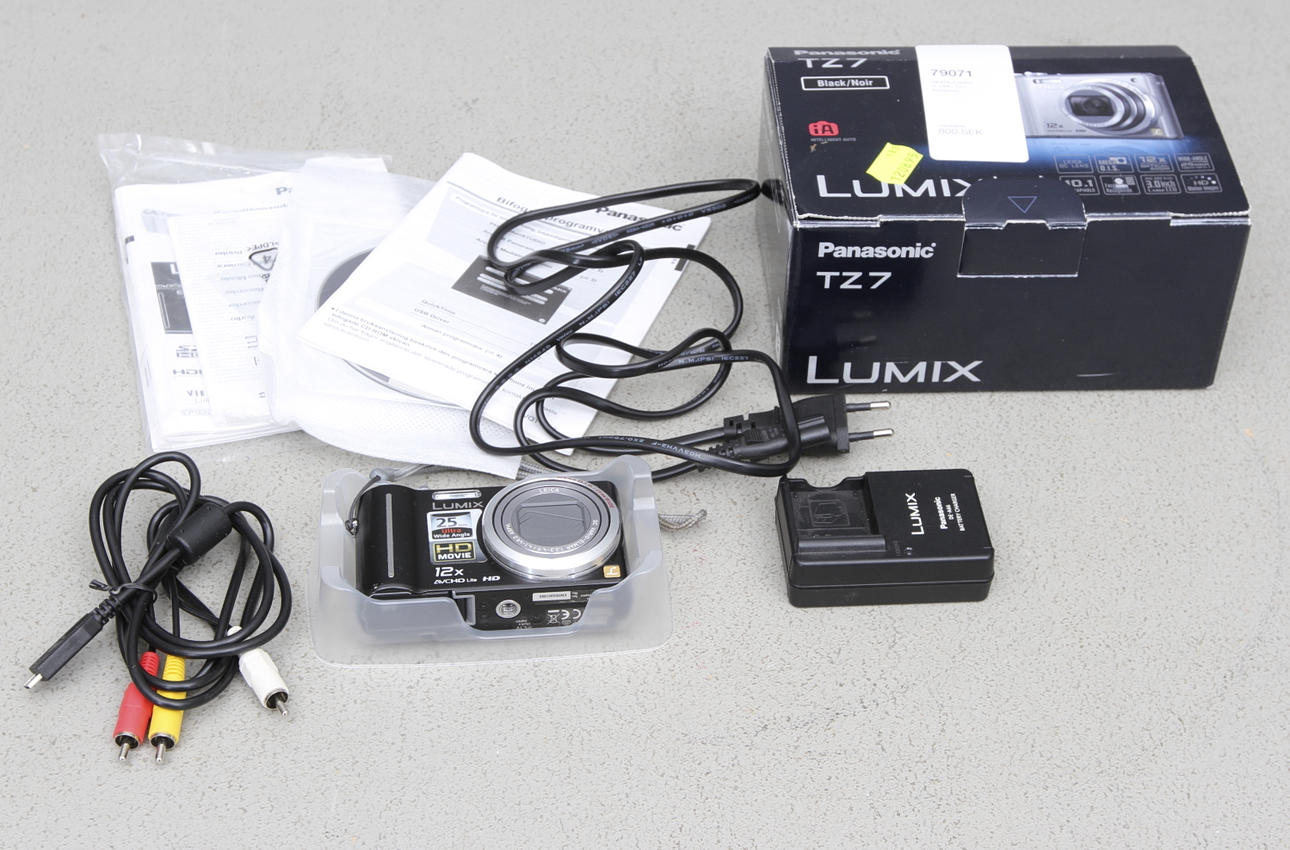 DIGITALKAMERA, DMC-TZ7, Panasonic.