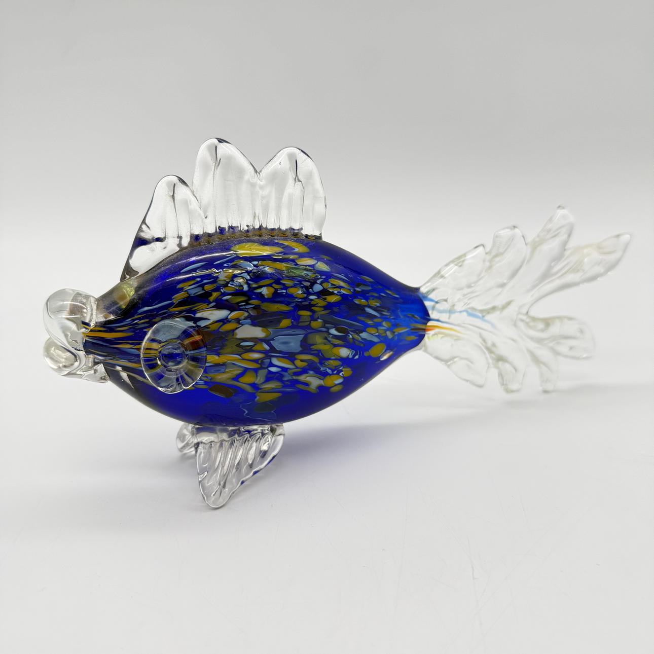 HANDCRAFTED GLASS FISH FIGURINE MURANO FISH.