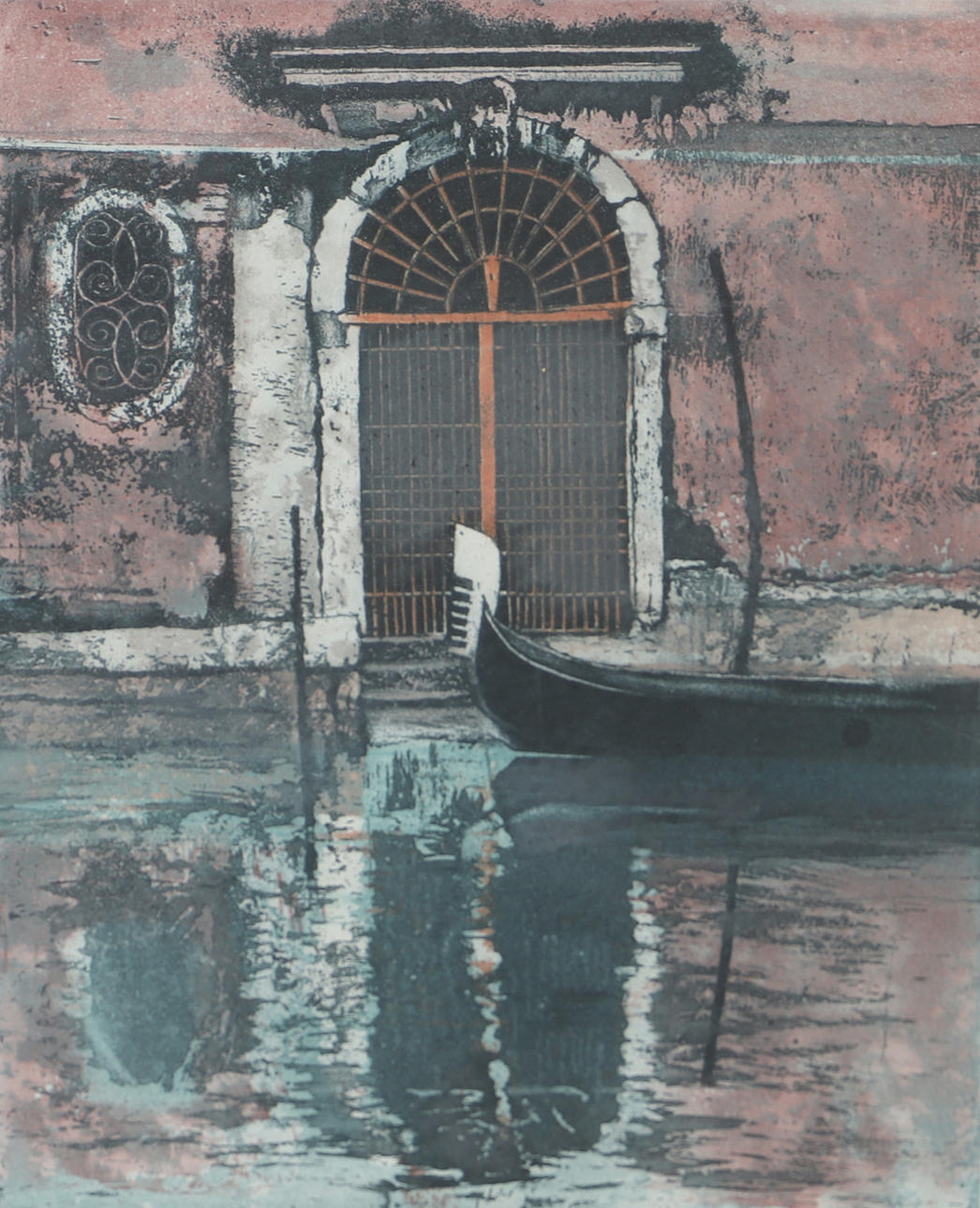 JOSEF SCHIBLI. "!Siesta", etsning, signerad.