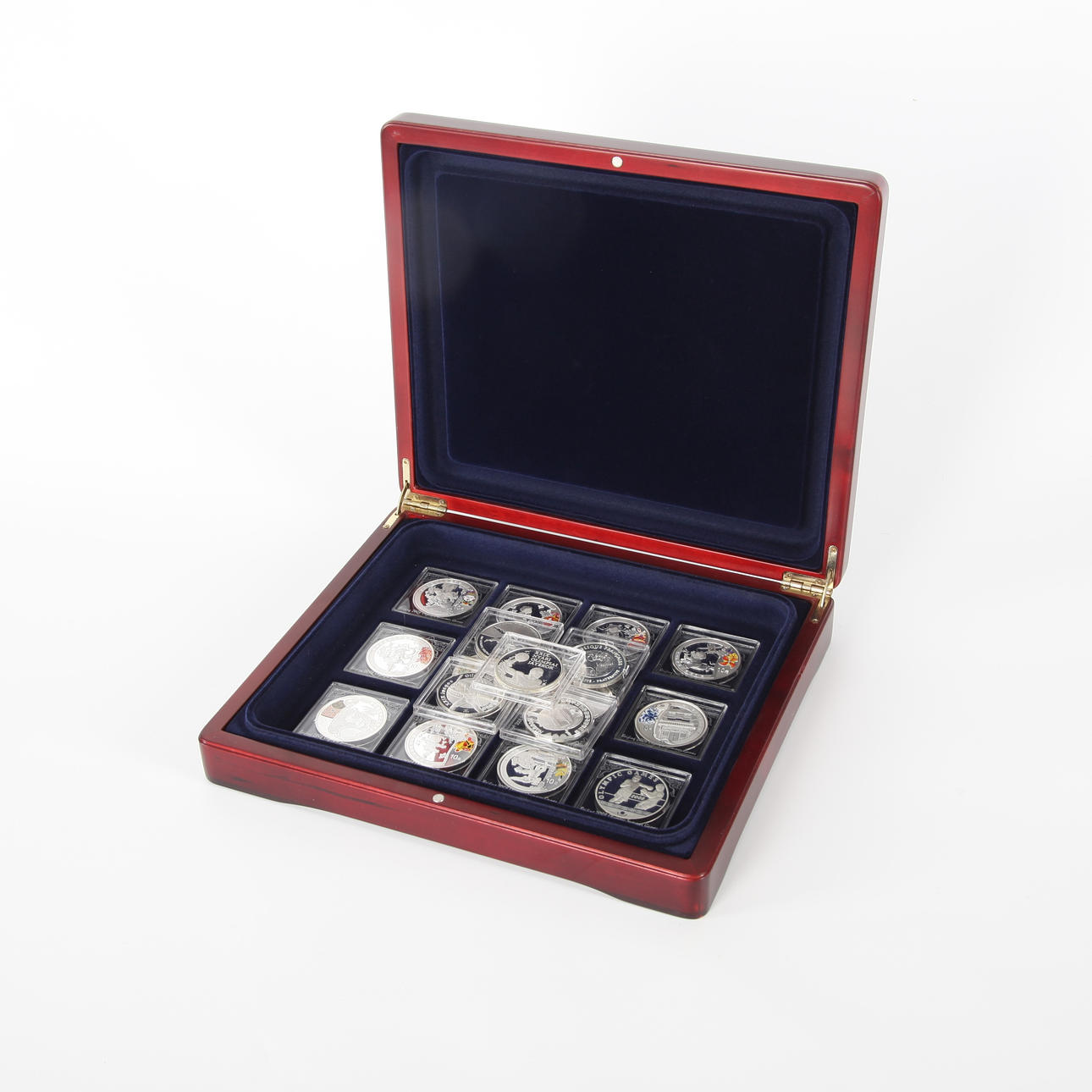 "OS I BEIJING 2008", 17 st samlarmynt, silver.
