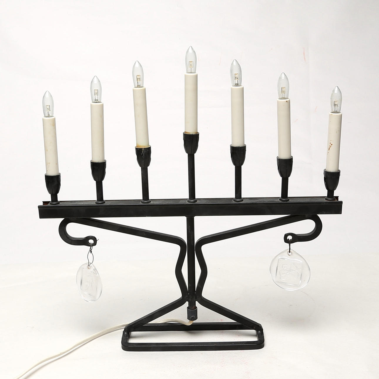 ADVENTSLJUSSTAKE, metall/glas.