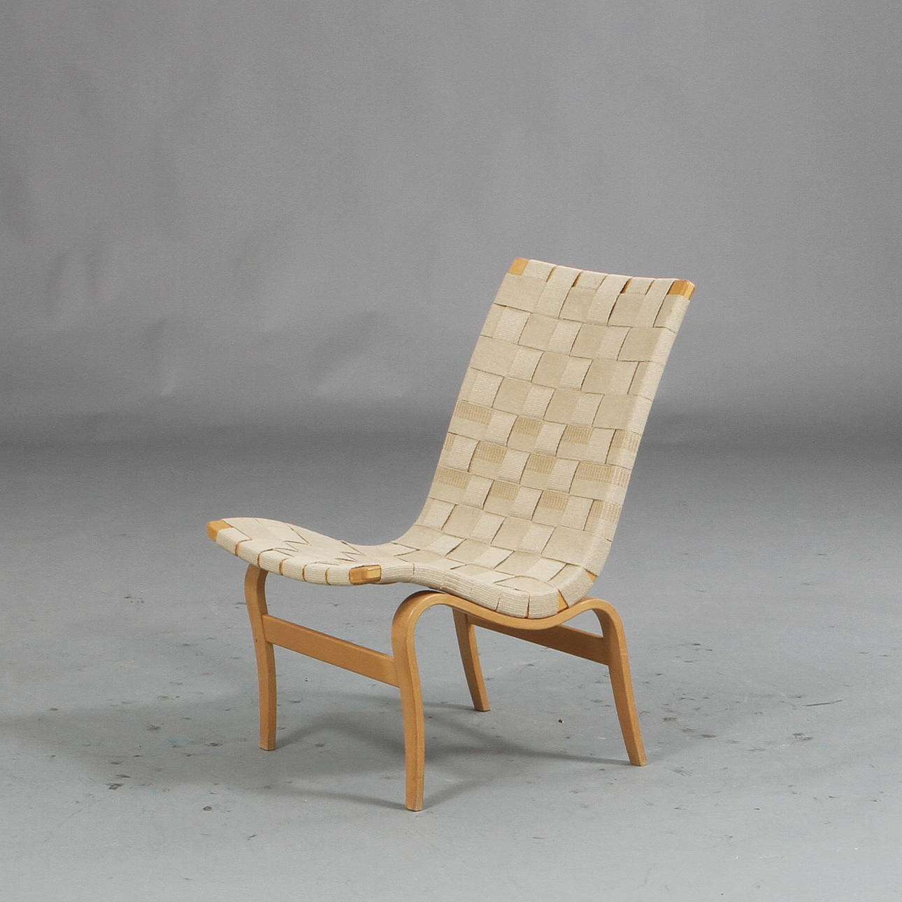 FÅTÖLJ, "Eva", Bruno Mathsson, Dux.