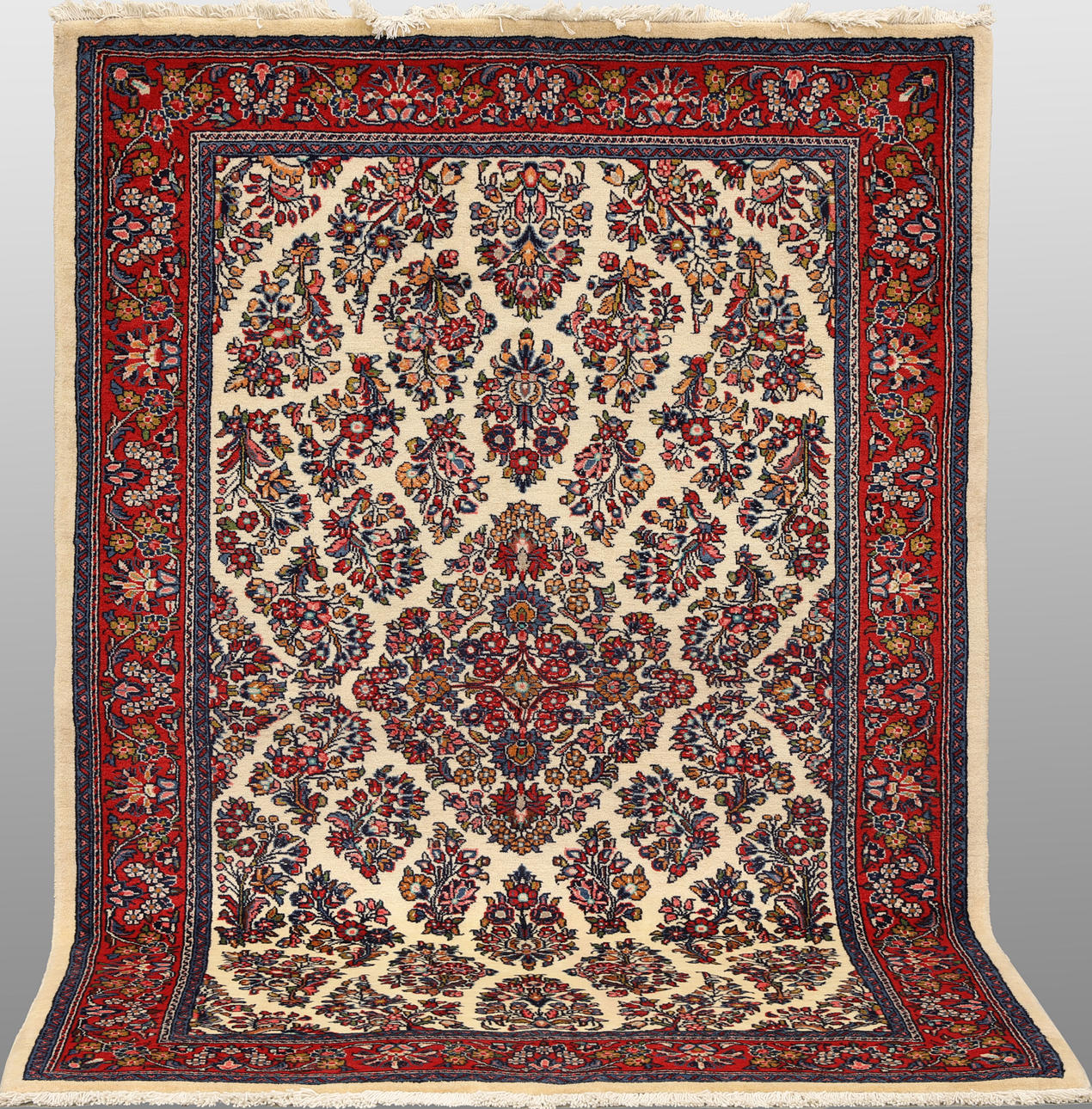 CARPET. Sarouk fine, 210 x 140 cm.