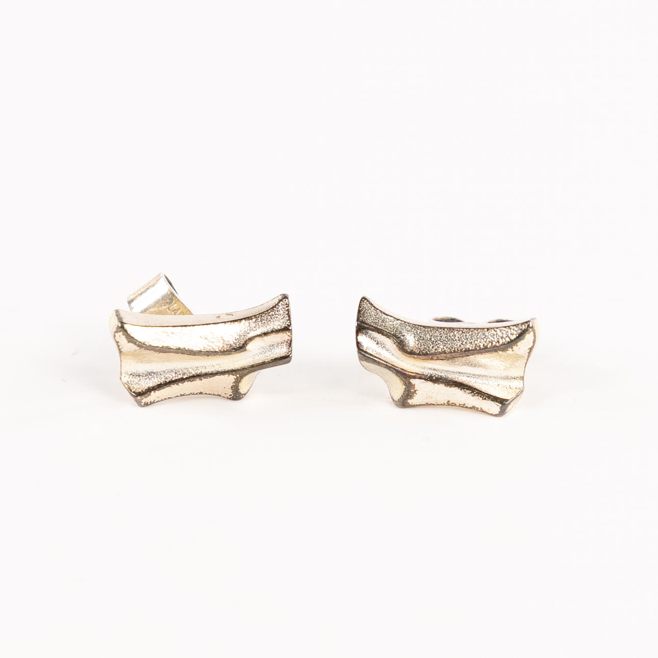 BJÖRN WECKSTRÖM. earrings, a pair, silver, Lapponia.