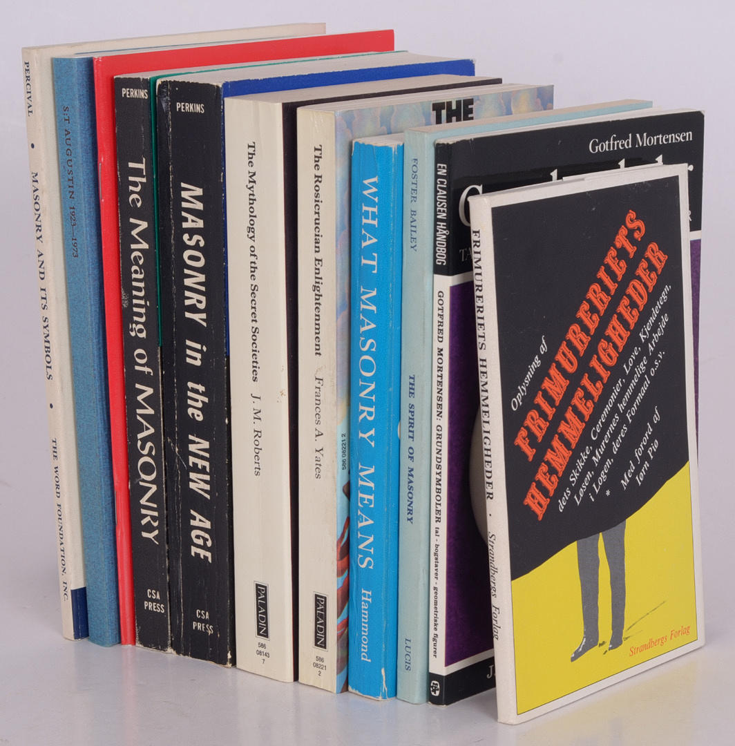 FRIMURERI. 11 volymer.