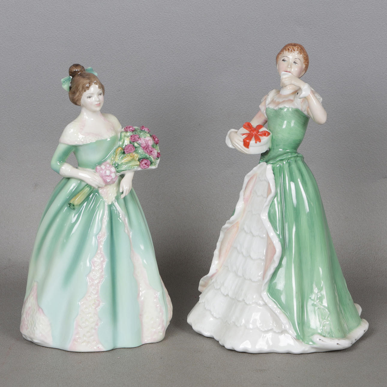 TWO ROYAL DOULTON FIGURINES (2).