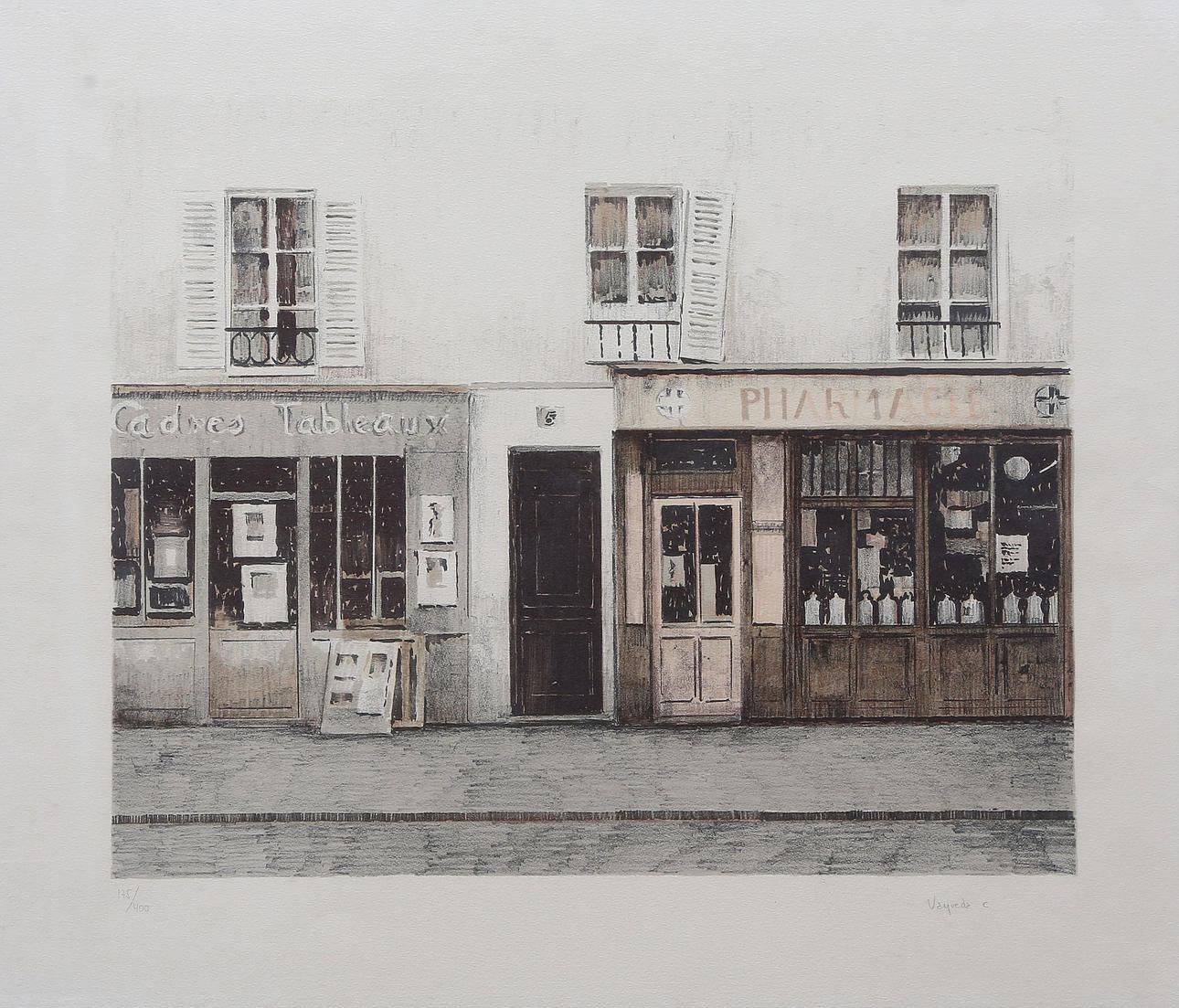 JOSEP MARIA VAYREDA CANADELL. “Quartier Latin”.