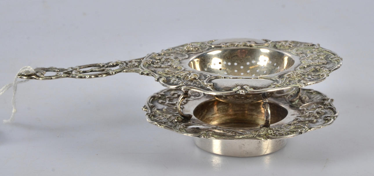 TESIL MED STÄLLNING, silver.