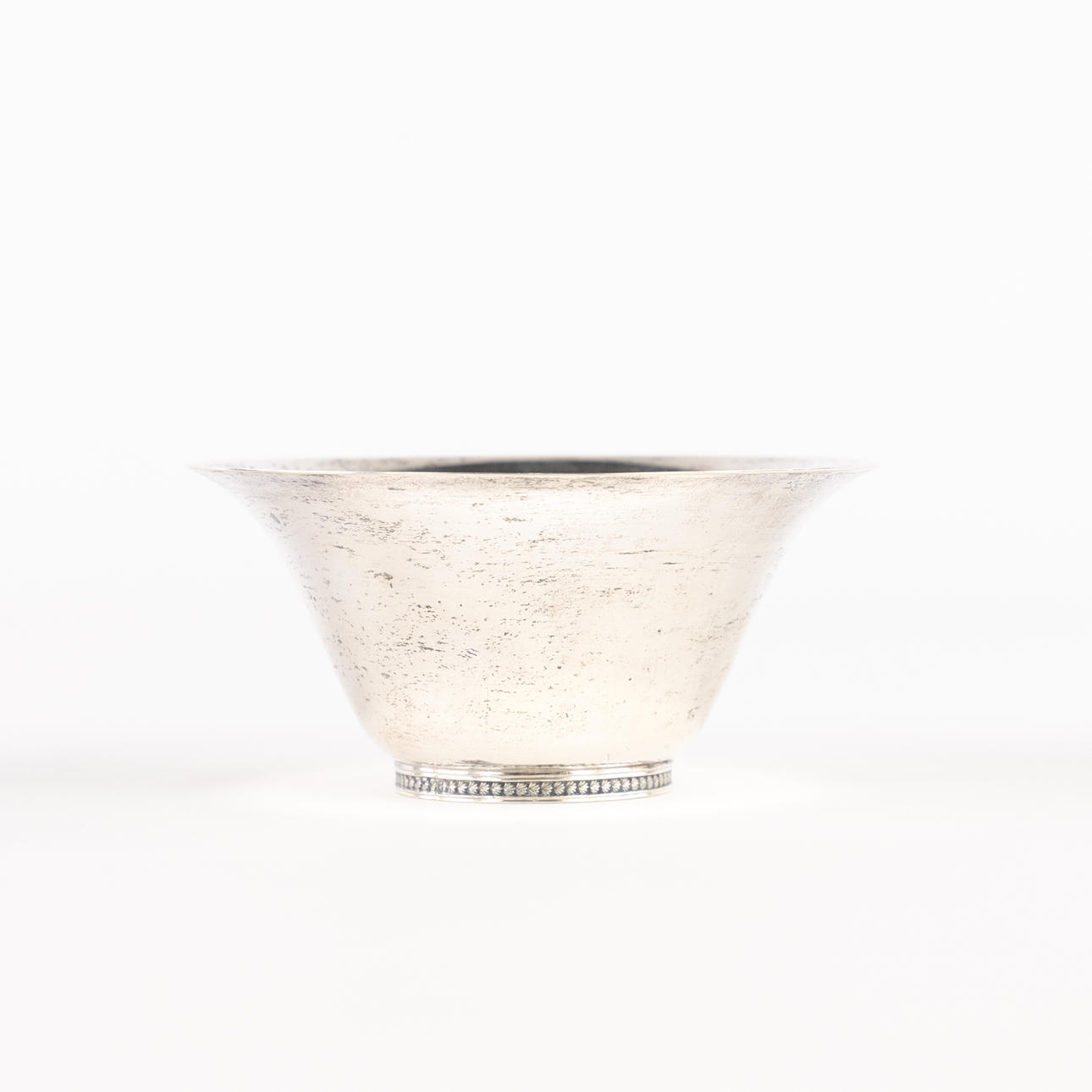 WIWEN NILSSON. Bowl, silver, diameter 11 cm.
