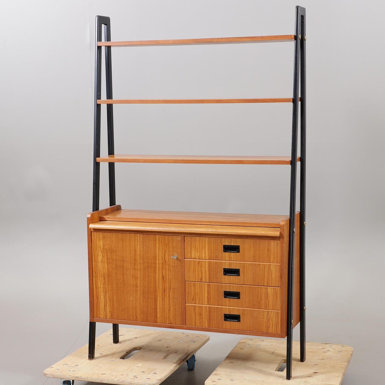 BOKHYLLA, teak, 1960-tal.