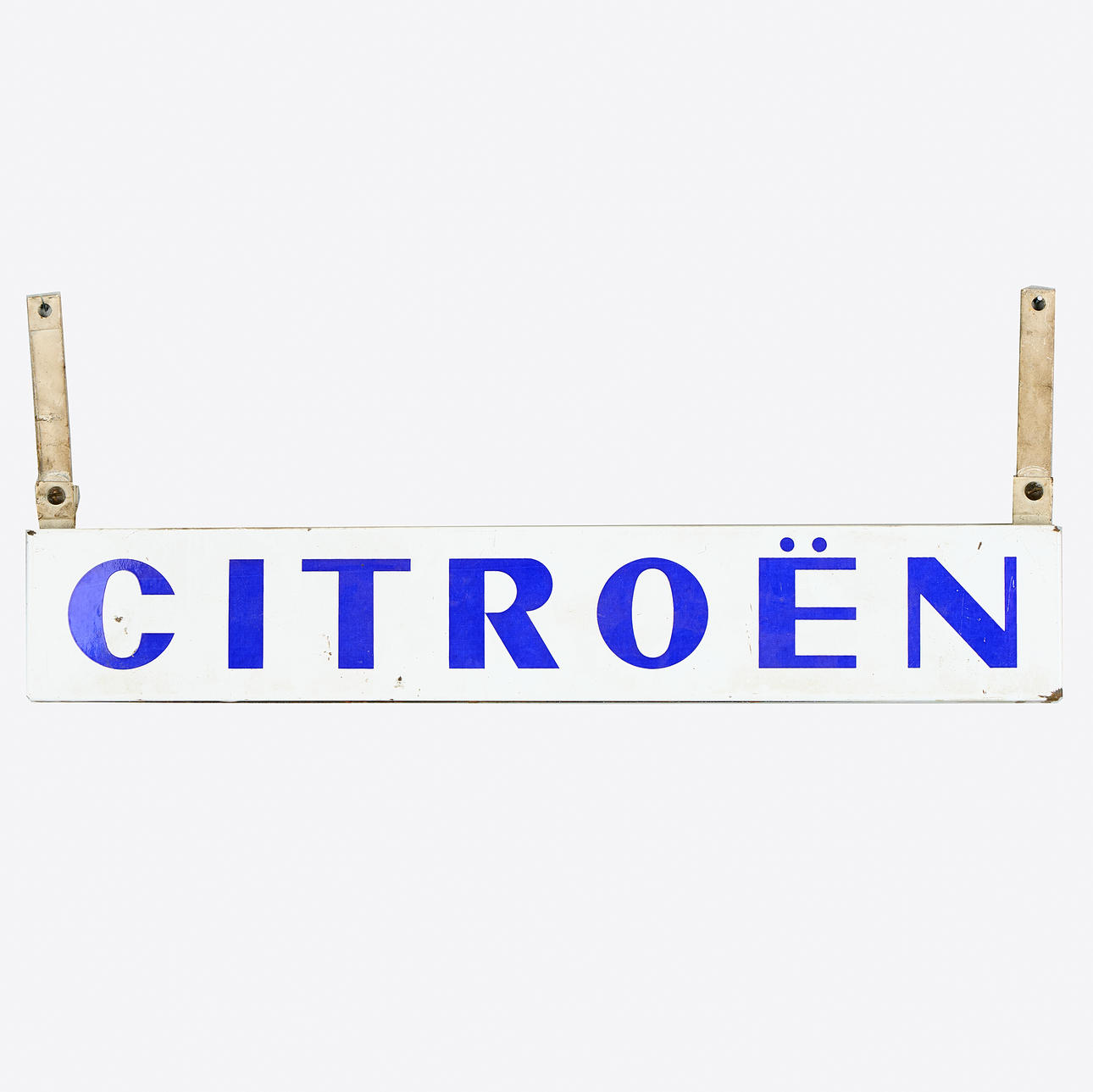 ENAMEL SIGN. Citroën, mid-20th century.