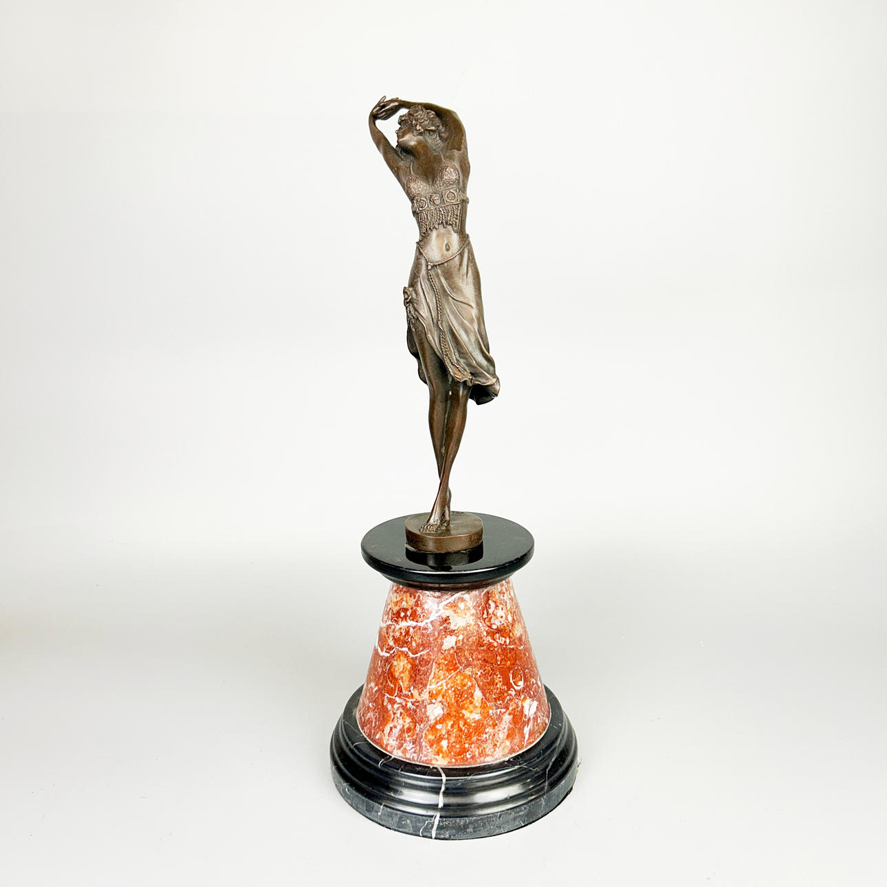 BRONZE DANCING GIRL.